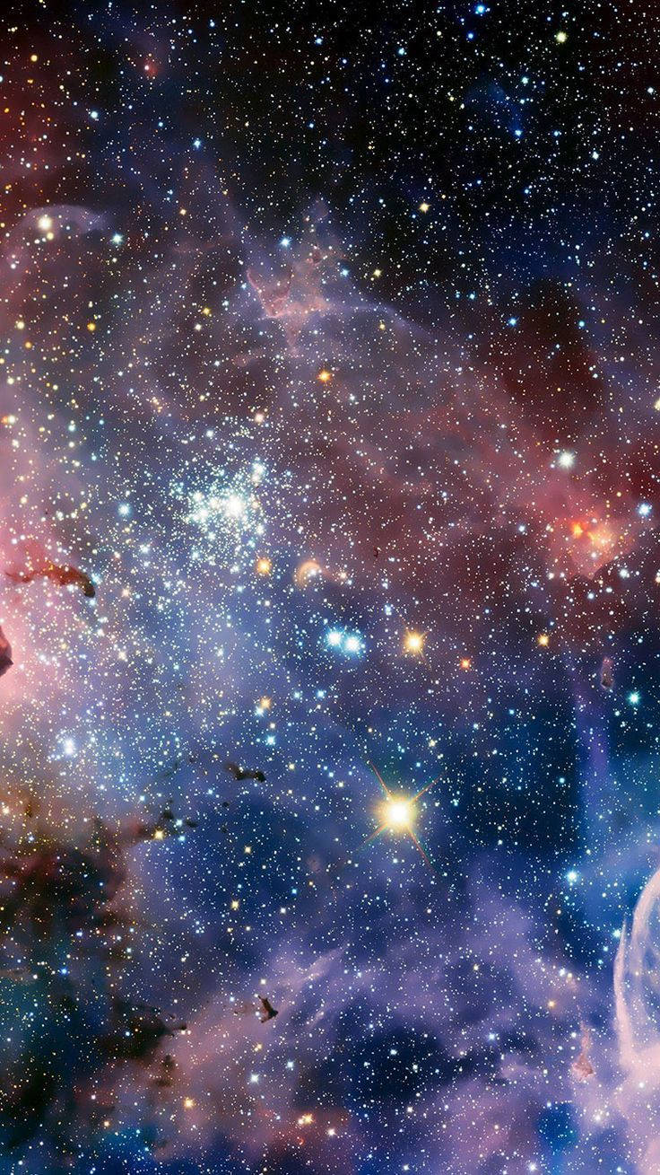 A Bright Cosmic Galaxy Of Stars Wallpaper