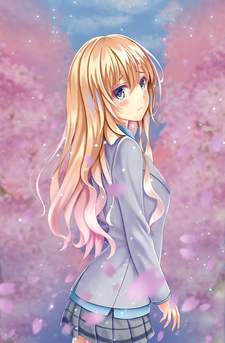 Cute Anime Characters Your Lie In April Wallpaper