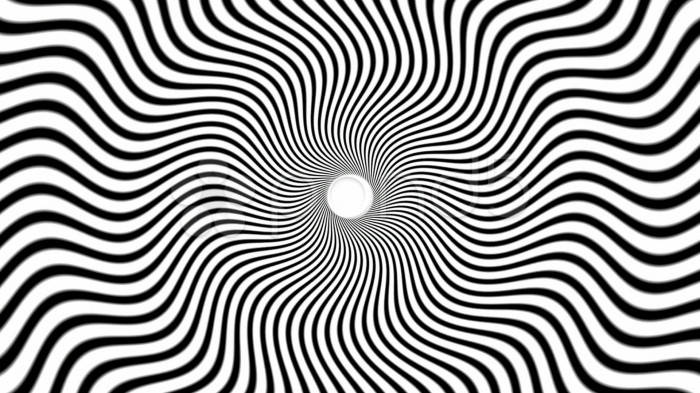 Dark Trippy Optical Illusion Swirl Wallpaper