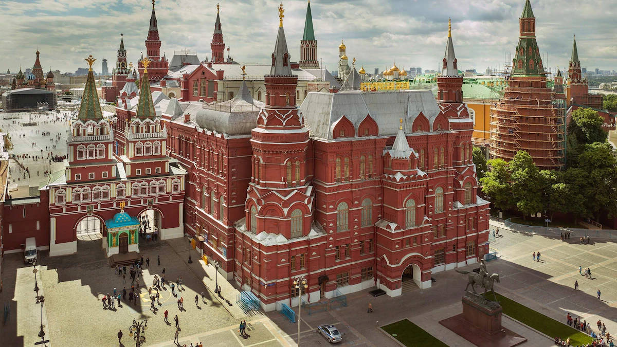 Moscow Historical Museum Wallpaper