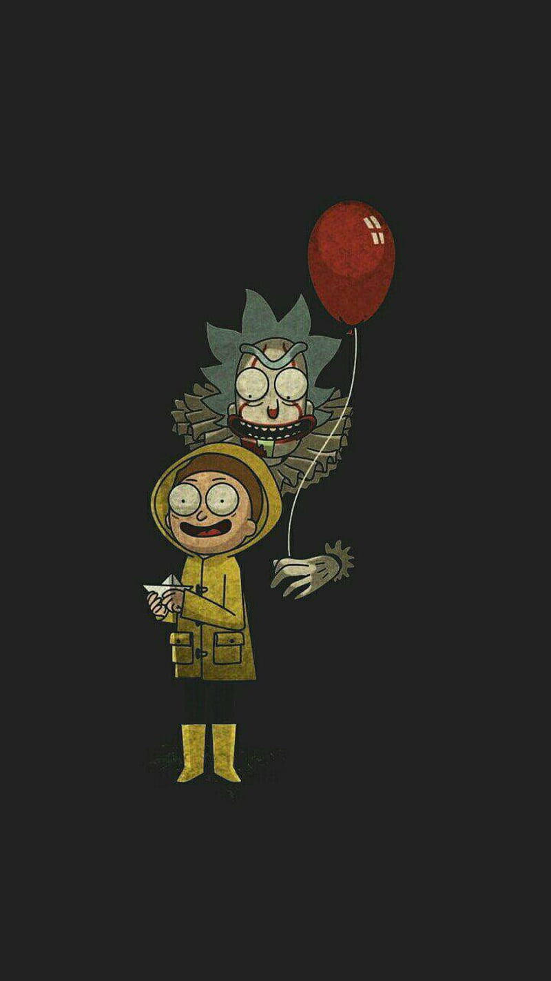 Rick And Morty Phone It Wallpaper
