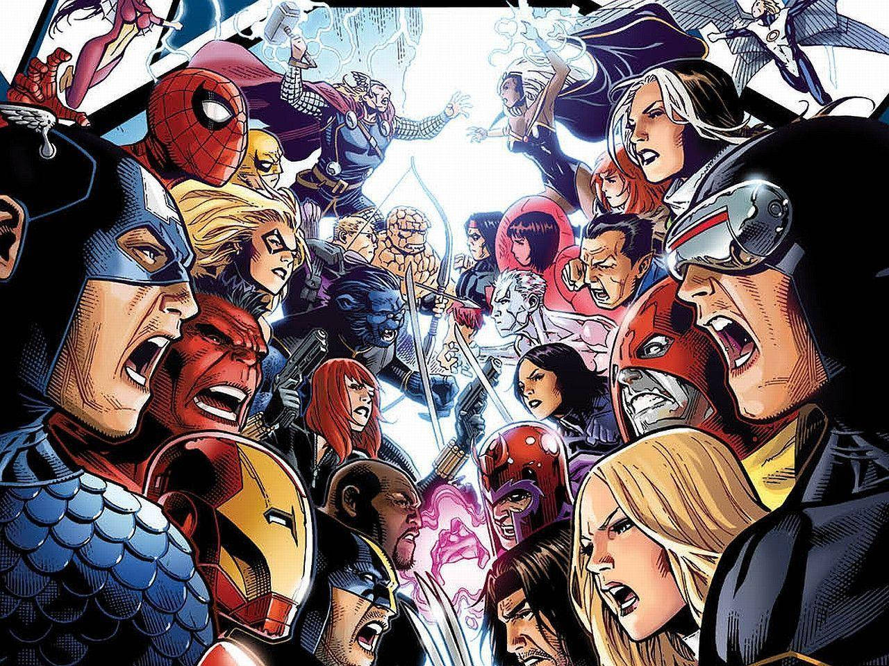 X-men Versus Marvel Wallpaper
