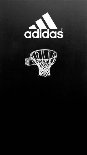 Adidas Basketball Ring Cool Basketball Iphone Wallpaper