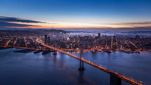 Aerial San Francisco Bay Cityscape Hd Wallpaper