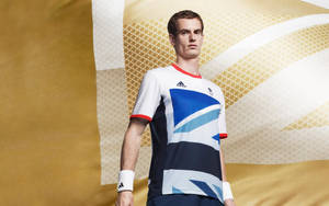 Andy Murray In Adidas Athleisure Outfit Wallpaper