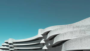 Architecture Facade Curves Wallpaper