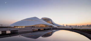 Architecture Harbin Opera House Wallpaper
