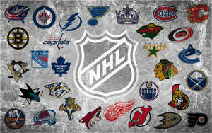 Awesome Nhl Ice Hockey Team Icons Wallpaper