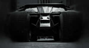 Batman Monster Car Close View Wallpaper