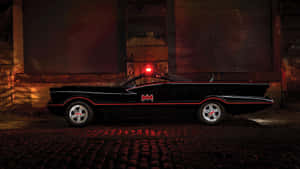 Batman Monster Car Red Black Wallpaper