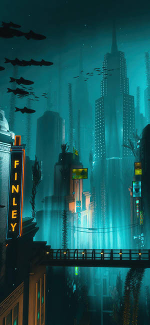 Bioshock Phone The City Of Rapture Wallpaper