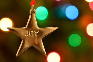 Christmas Joy Star Wallpaper
