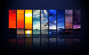 Colorful Earth Sky Wallpaper