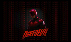 Daredevil In A Black And Red Cover Wallpaper