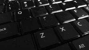 Dark Laptop Keyboard Keys Wallpaper