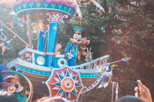 Disney Mickey Mouse Parade Wallpaper