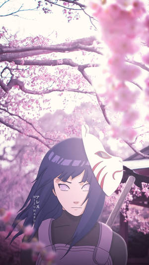 Hinata Hyuga Aesthetic Anime Girl Iphone Wallpaper