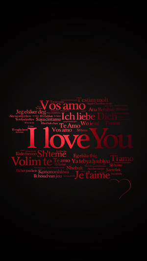 I Love You In Different Languages Wallpaper