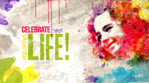 Joyful And Colorful Life Wallpaper