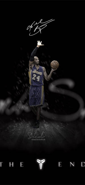 Kobe Bryant Cool Basketball Iphone Wallpaper