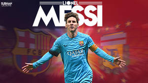 Lionel Messi, Barcelona And The Argentine National Team Wallpaper