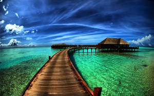 Maldives Coast Hd Photography Wallpaper