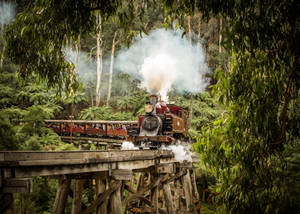 Melbourne Puffing Billy Railway Wallpaper