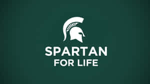 Michigan State Spartans For Life Wallpaper