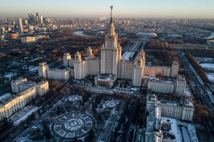 Moscow Russia Luxury Radisson Hotel Wallpaper