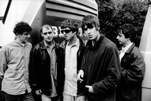 Oasis Band Candid Wallpaper