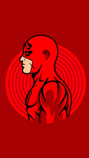 Pure Red Daredevil Wallpaper