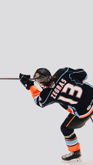 Rising Ice Hockey Star - Trevor Zegras. Wallpaper