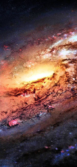 Samsung Galaxy 4k Spiral Galaxy Universe Wallpaper