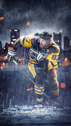 Sidney Crosby Pittsburgh Penguins Ice Hockey Player Wallpaper