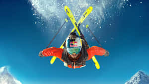 Skiing Stance Sports 4k Wallpaper