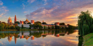 Temple Of Gods Moscow Wallpaper