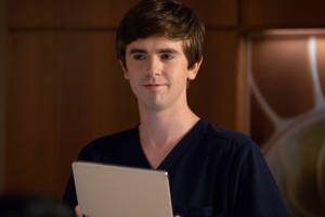 The Good Doctor Captivating Smile Wallpaper