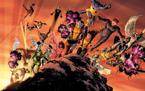 X-men Attack Wallpaper