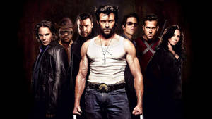 X-men Origins Wolverine Cast Superheroes Wallpaper