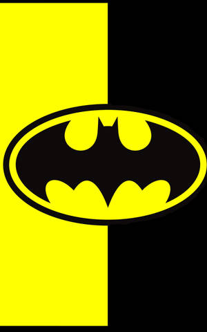 Yellow Black Batman For Phone Wallpaper