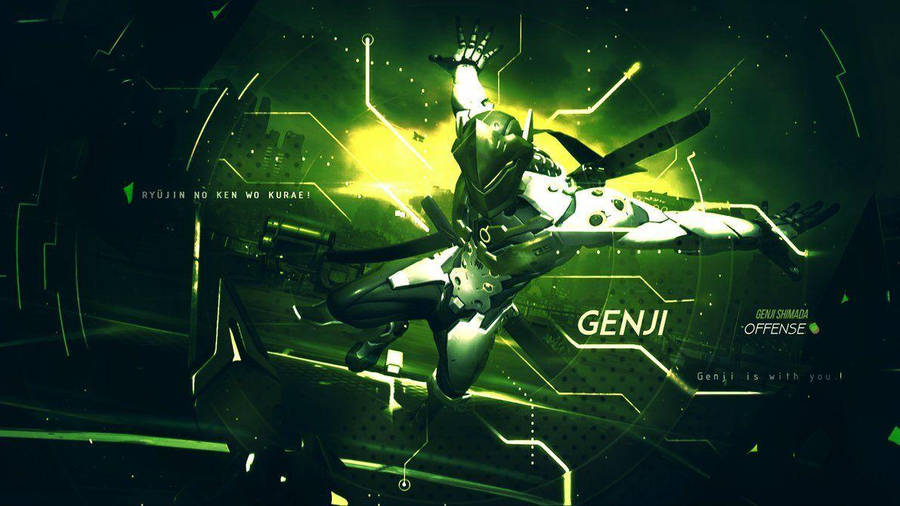 Steam Workshop::Genji wallpaper 4k