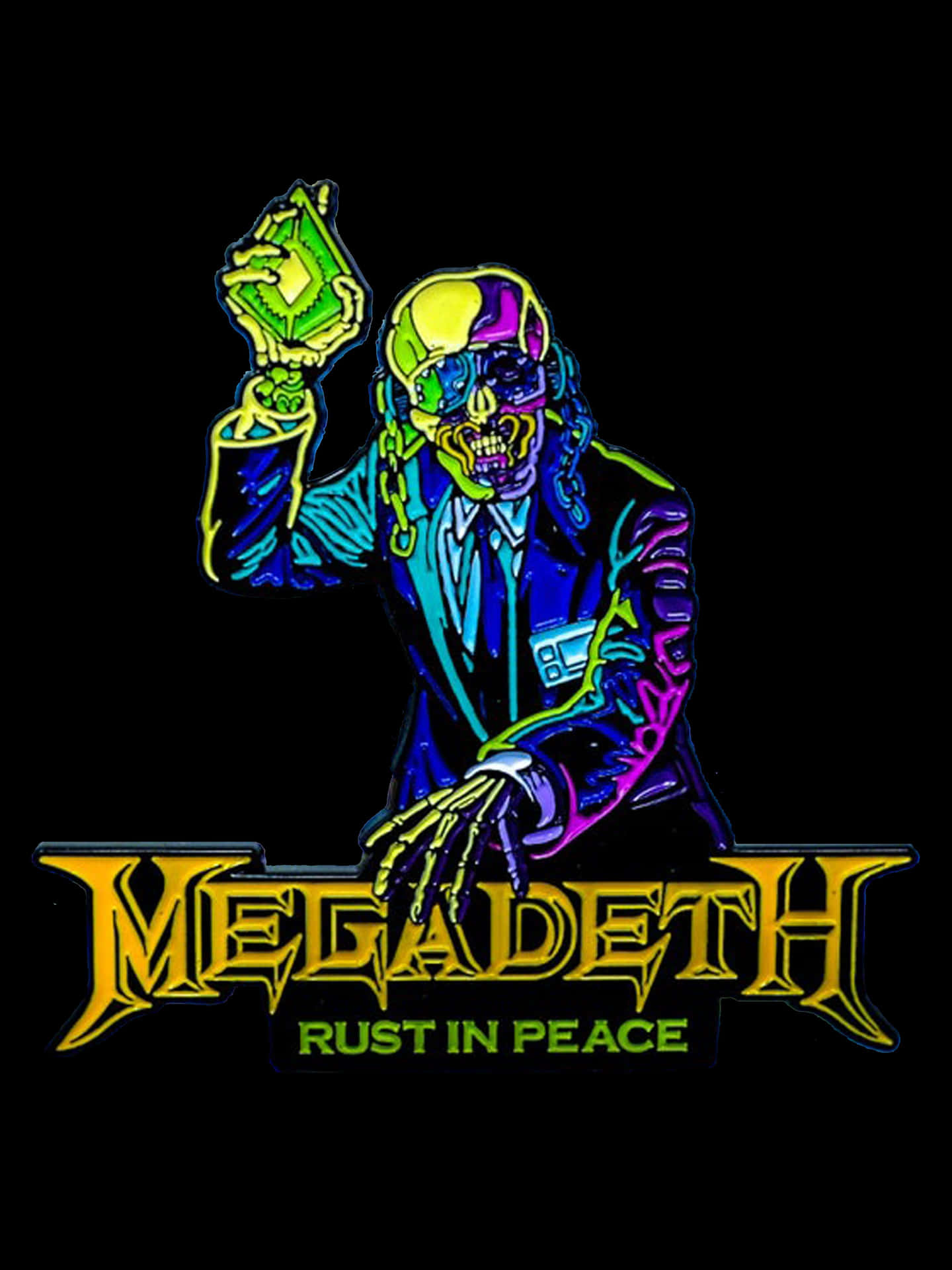 Megadeth 标志 壁纸 懇請分享．擴散希望] Taipei Black