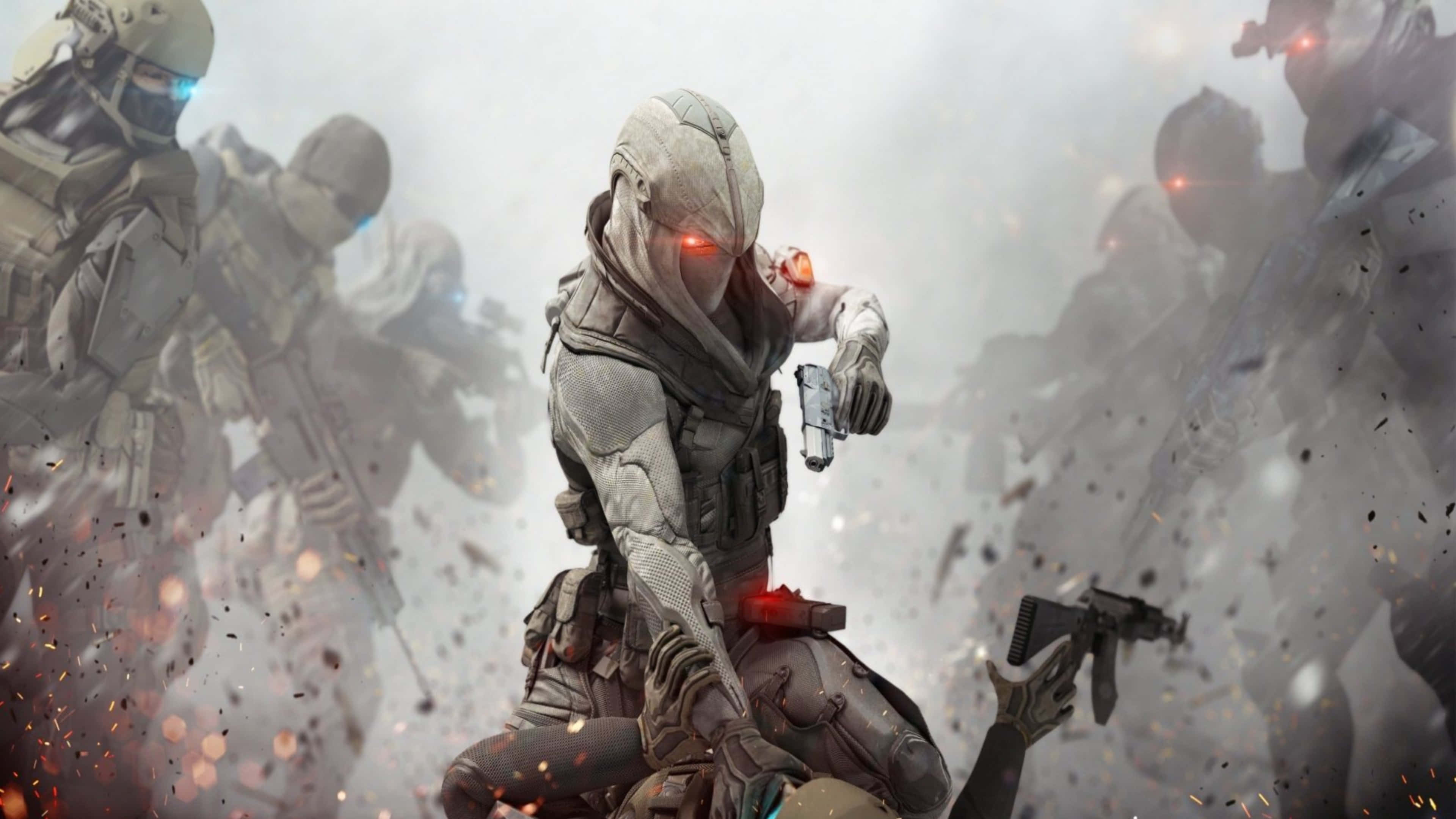 4k Ghost Recon Phantom Warrior Gun Poster Pictures