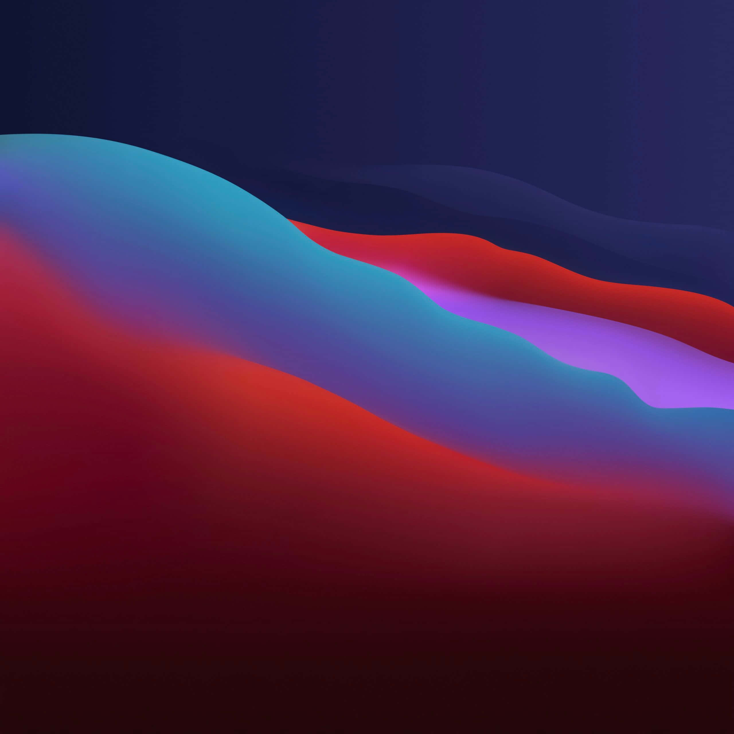 A Blue And Red Abstract Background