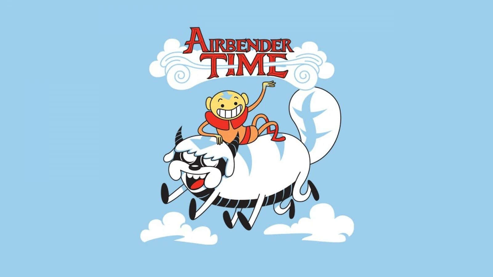A Cartoon Character Riding A White Horse With The Words Adventure Time