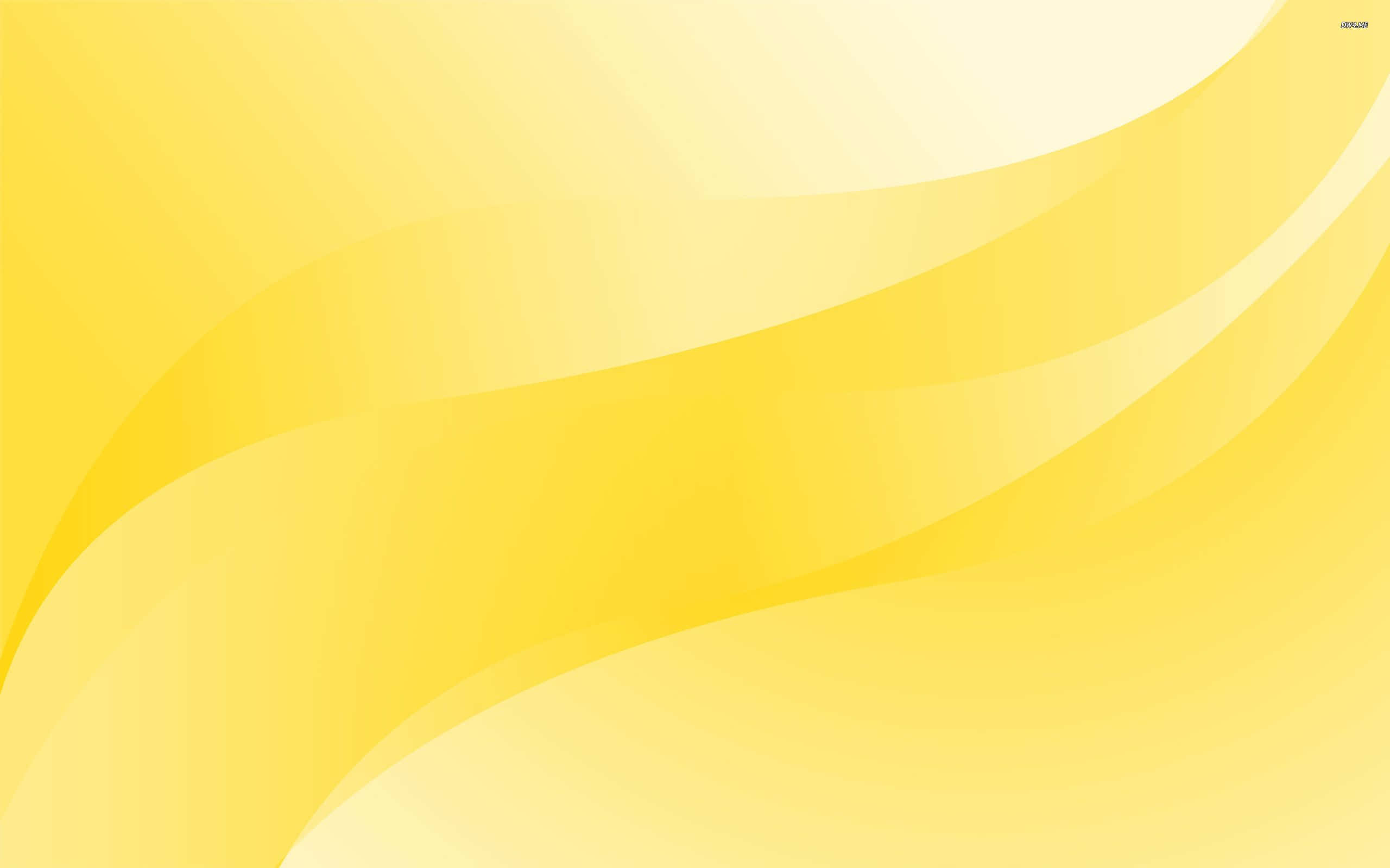 A Pastel Yellow Laptop Glows Against A Pastel Blue Background.