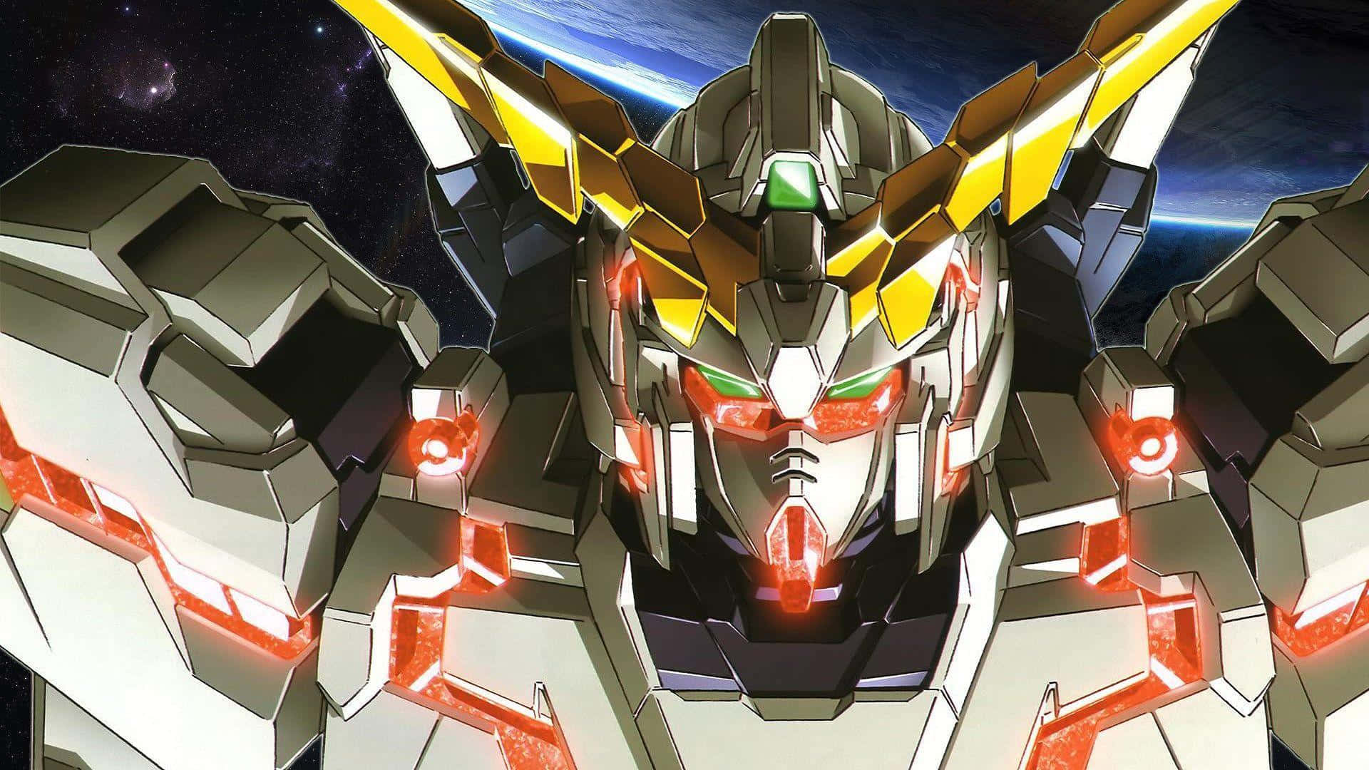 A Striking View Of The Gundam Unicorn