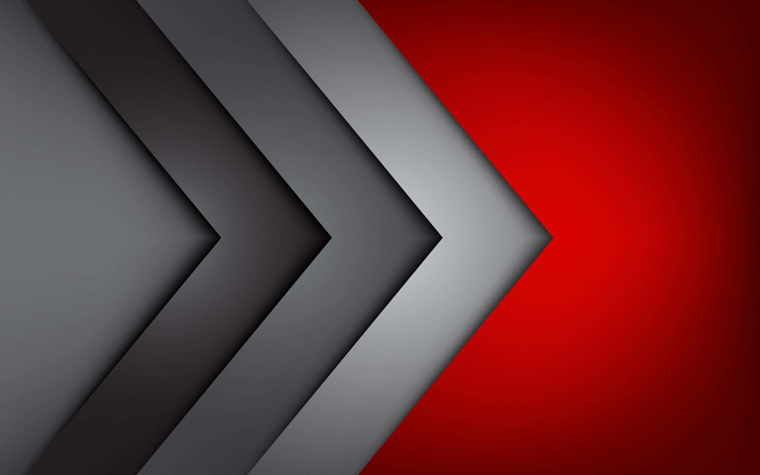Abstract Black And Red Arrows Background
