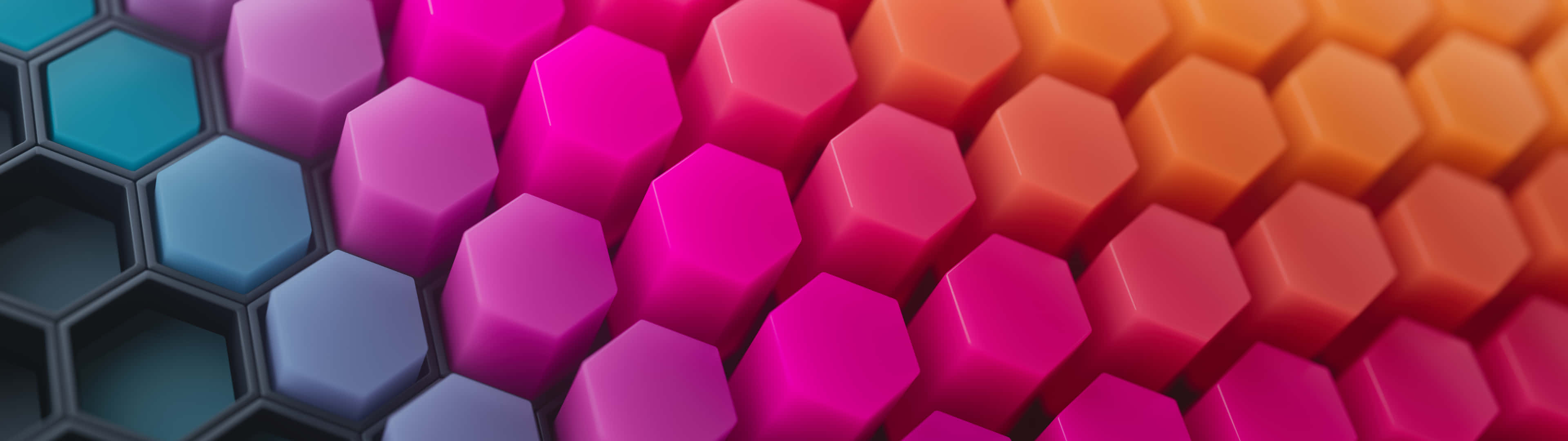 Abstract Hexagon Pattern In 4k Resolution
