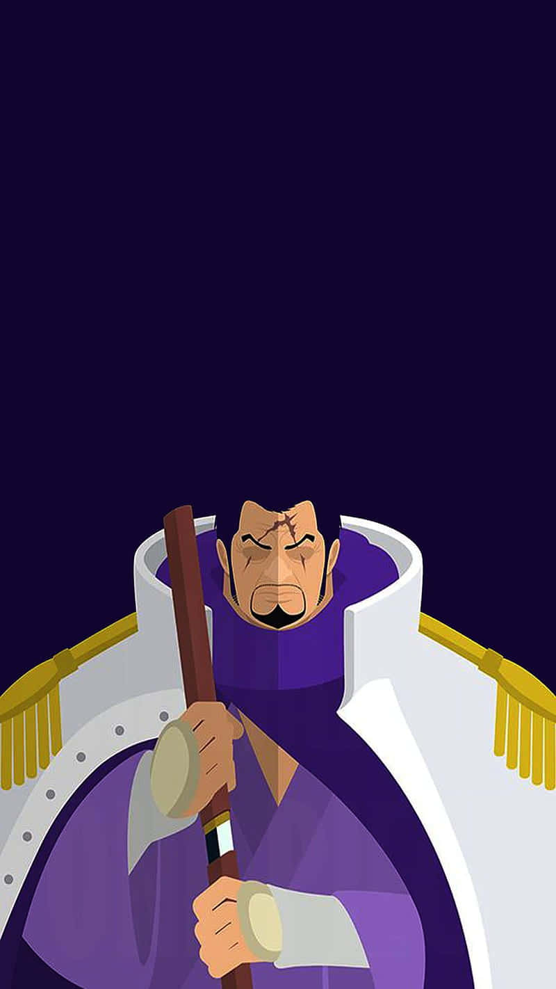 Admiral Issho Fujitora Making A Stand For Justice